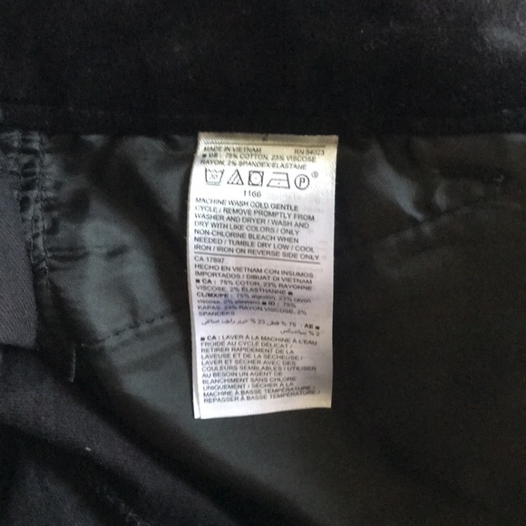 Old Navy Pixie Pants Black Velvet - Picture 4 of 5
